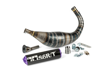 Beta RR Enduro 50 2T - Avgas R/T 80-90 Svart / Lila