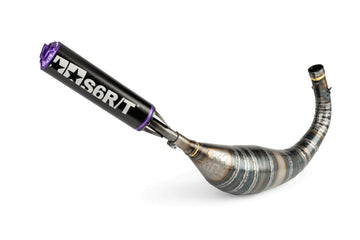 Beta RR Enduro 50 2T - Avgas R/T 80-90 Svart / Lila