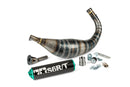 Peugeot XPS-Street EVO2 50 2T AM6 - Auspuff R/T 80–90 Schwarz / Türkis