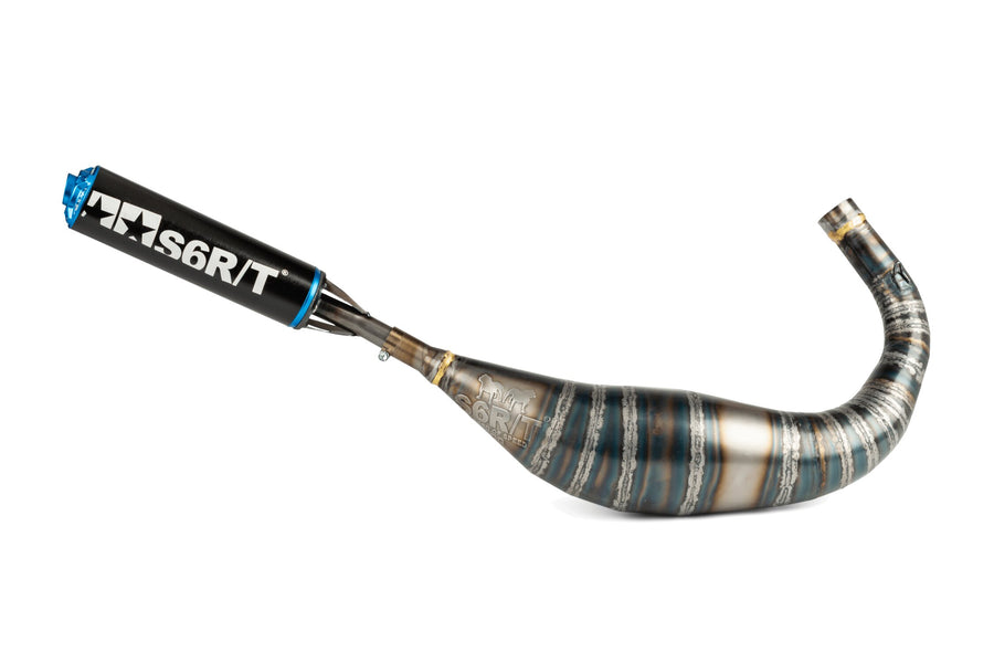 Rieju MRT SM 50 2T - Auspuff R/T 90-100 Schwarz/Blau