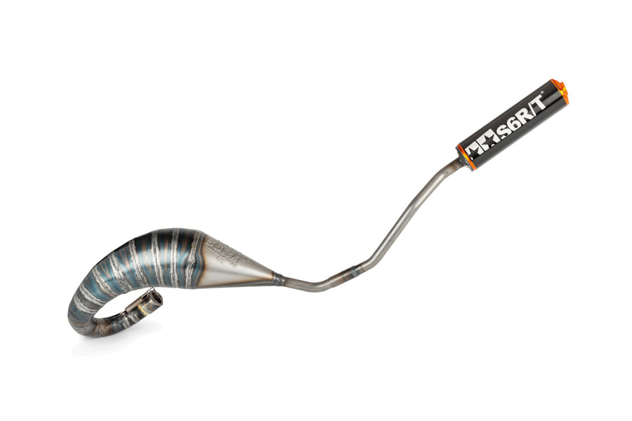 Gilera SMT SM 50 2T D50B0 [2011–2012] - Auspuff R/T Hoch Schwarzorange