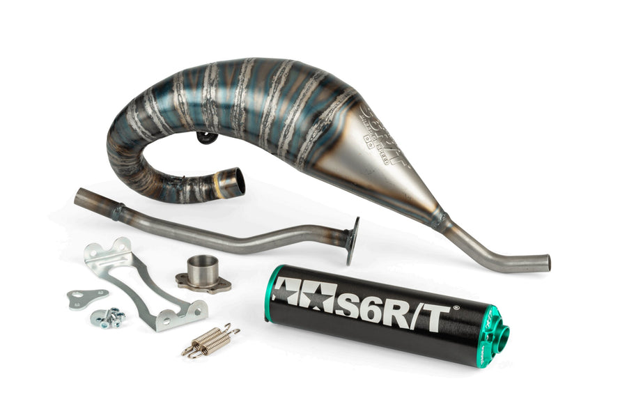Derbi Senda R X-Race Trail '05 - '10 50 2T D50B0 - Avgassystem R/T High Svart Turkos