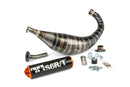 Derbi Senda R DRD Racing Enduro 50 2T D50B0 [2006–] - Avgassystem 80-90 Svart / Orange