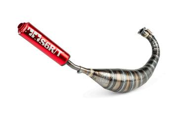 Aprilia RX Enduro 50 2T D50B0 [2007–] - Avgassystem 80-90 Röd
