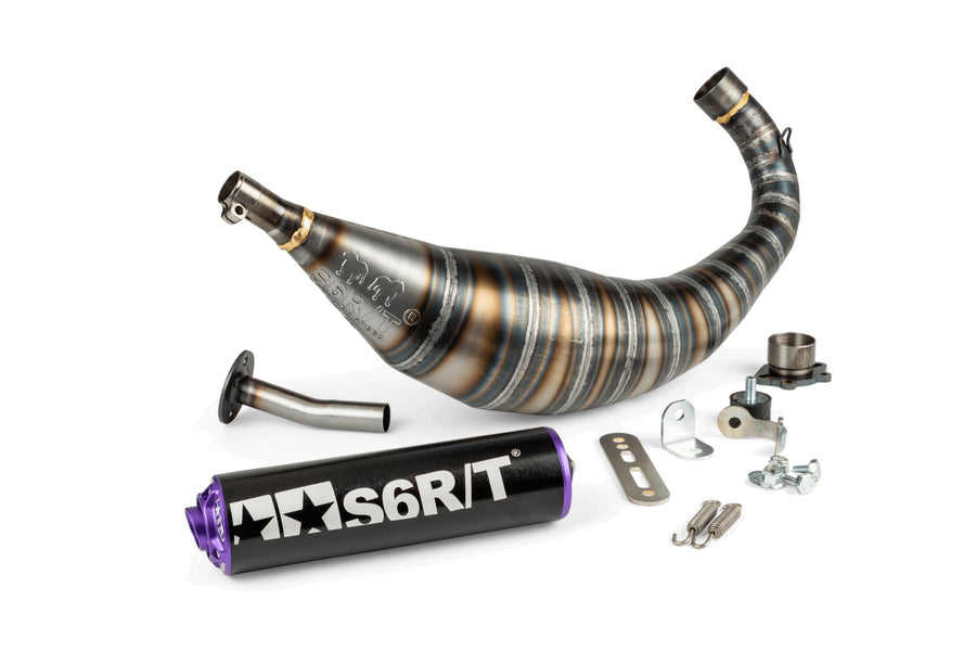 Aprilia SX Factory 50 2T - Avgas R/T Svart Lila