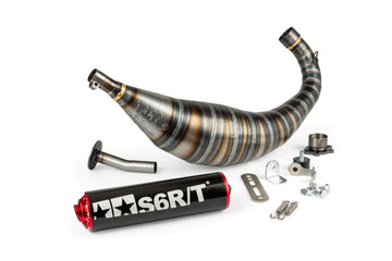 Aprilia RX Factory 50 2T - Avgas R/T Svart Röd