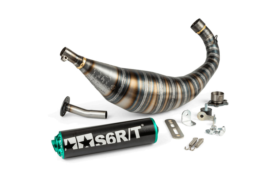 Aprilia RX Factory 50 2T - Avgas R/T Svart Turkos