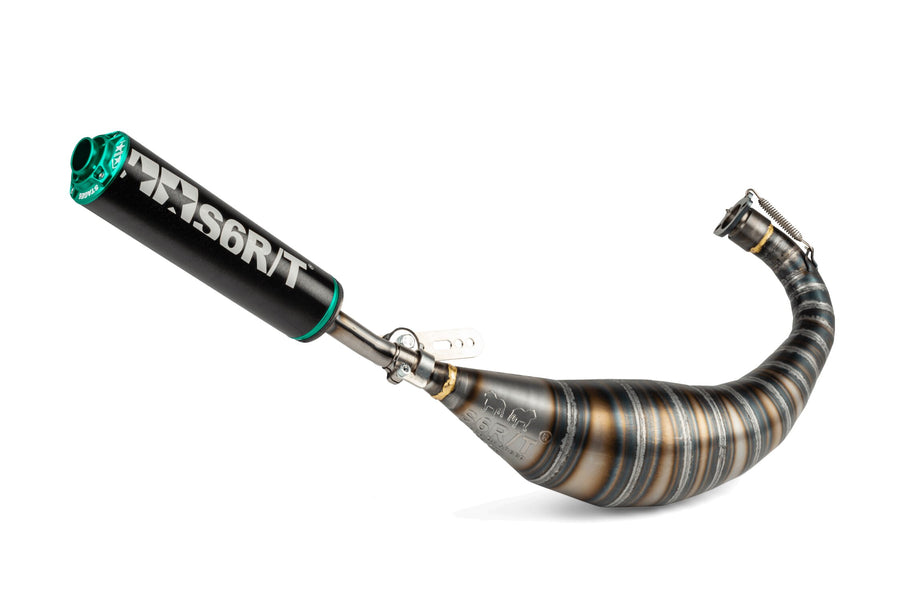 Aprilia RX Factory 50 2T - Avgas R/T Svart Turkos
