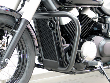 Honda VT 750 C4 [2004-2007] - Skyddsfält, extra stor version gjord av 38 mm rör, svart