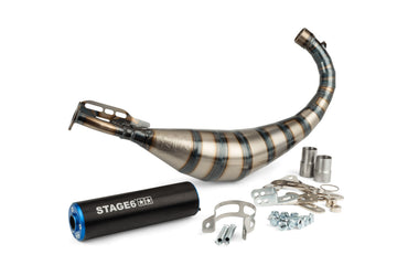 Beta RR Enduro 50 2T - Exhaust Streetrace 80-90 Blå