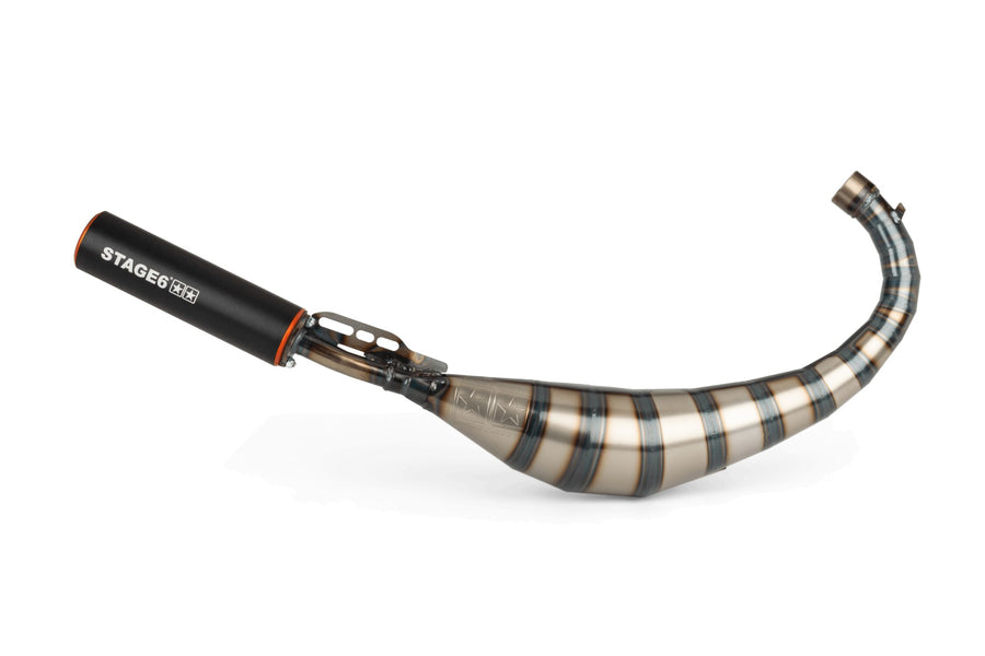Beta RR-T SM 50 2T - Exhaust Streetrace 80-90 Orange Svart