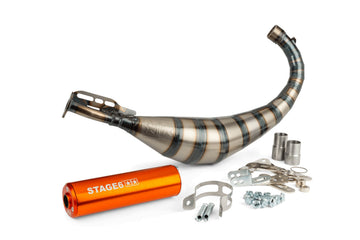 Beta RR Enduro 50 2T - Exhaust Streetrace 80-90 Orange