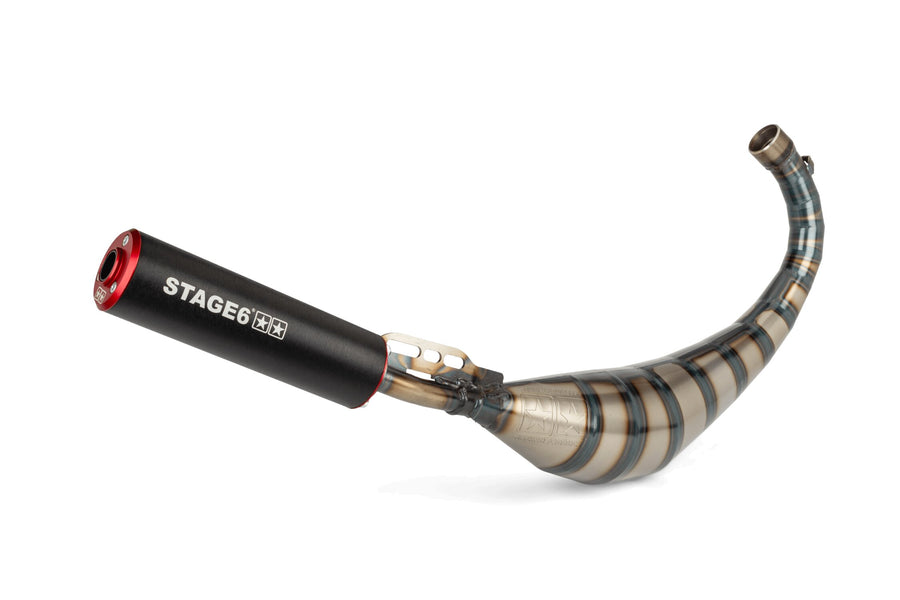 Beta RR SM 50 2T - Exhaust Streetrace 80-90 Röd