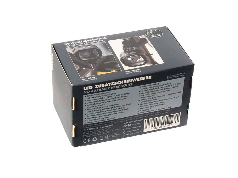 Aprilia TUAREG 660 [2025-] - NOVA LED ZUSATZSCHEINWERFER SET schwarz