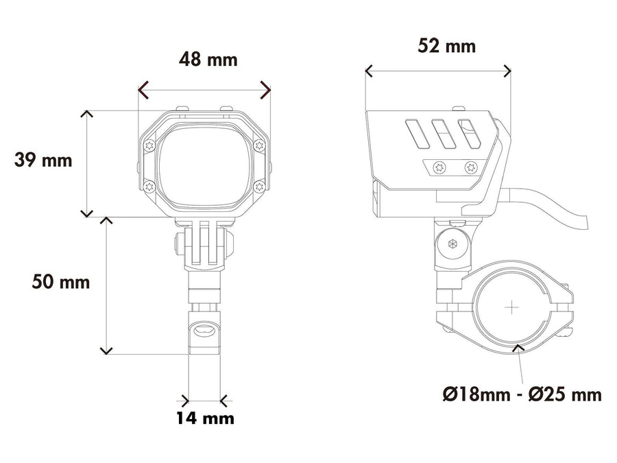 BMW R 1300 R [2025 - ] - NOVA LED EXTRA LJUSSET