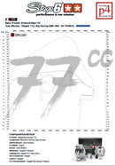 Beta RR Track 50 2T - Motorpack Big Racing 77ccm svart