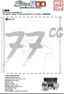 Beta RR SM 50 2T - Motorpaket cylinderavgas Big Racing 77ccm