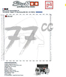 Aprilia RX 50 2T D50B1 [2006–] - Motorpaket Big Racing 77cc
