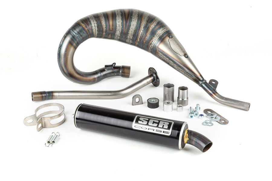 Beta RR SM 50 2T - Exhaust Handmade Cross 50-70 svart
