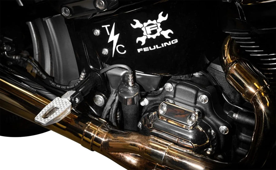 Harley-Davidson FXLRST 1923 Softail Low Rider ST 117 H.O. [2026] - Ventilerad oljesticka – Finish: Svart – Bild 4