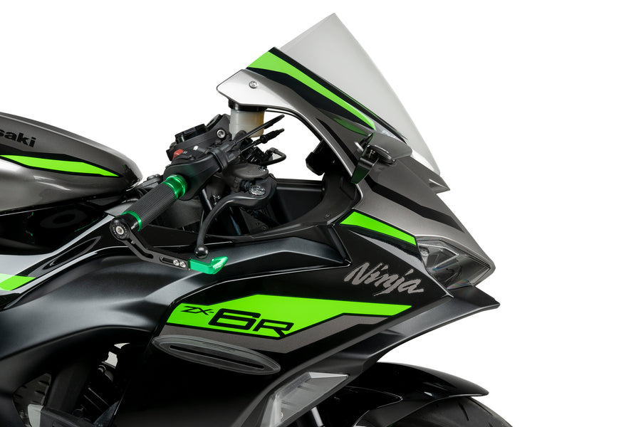KAWASAKI ZX-6R NINJA [2025] – Z-Racing Scheibe – Schwarz