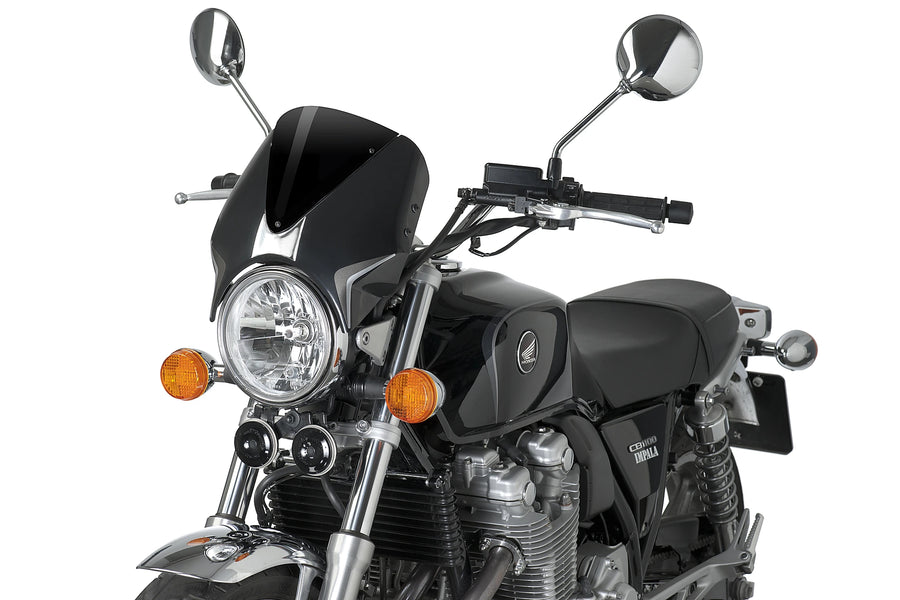 HONDA CB 1100 [2014] - RetroVision vindruta | Svart | PUIG 7593N