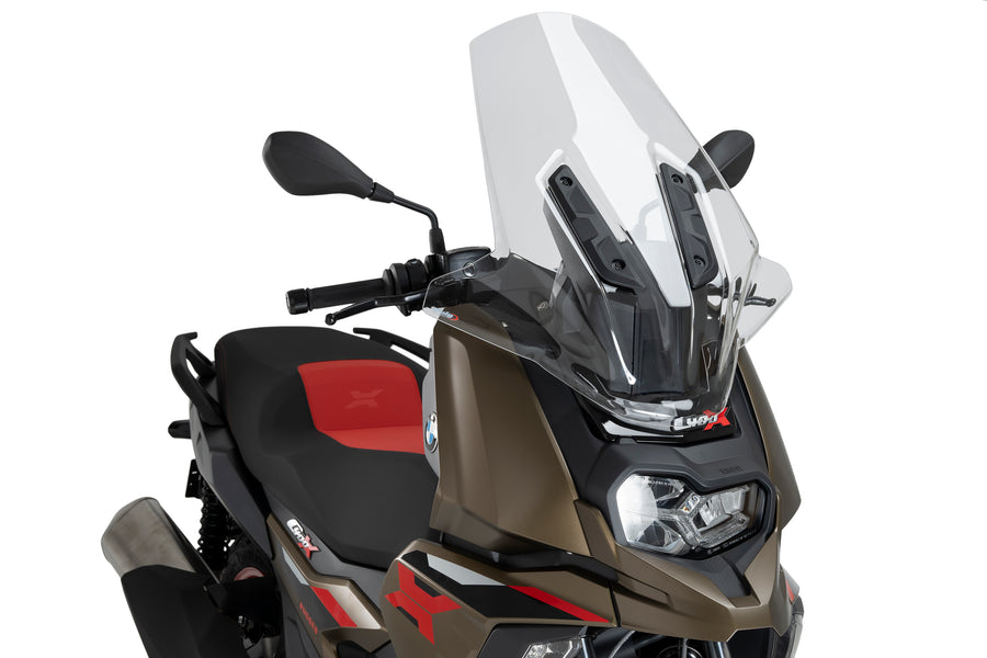 BMW C 400 X [2025] – Vindruta V-Tech Line Touring – kraftigt tonad