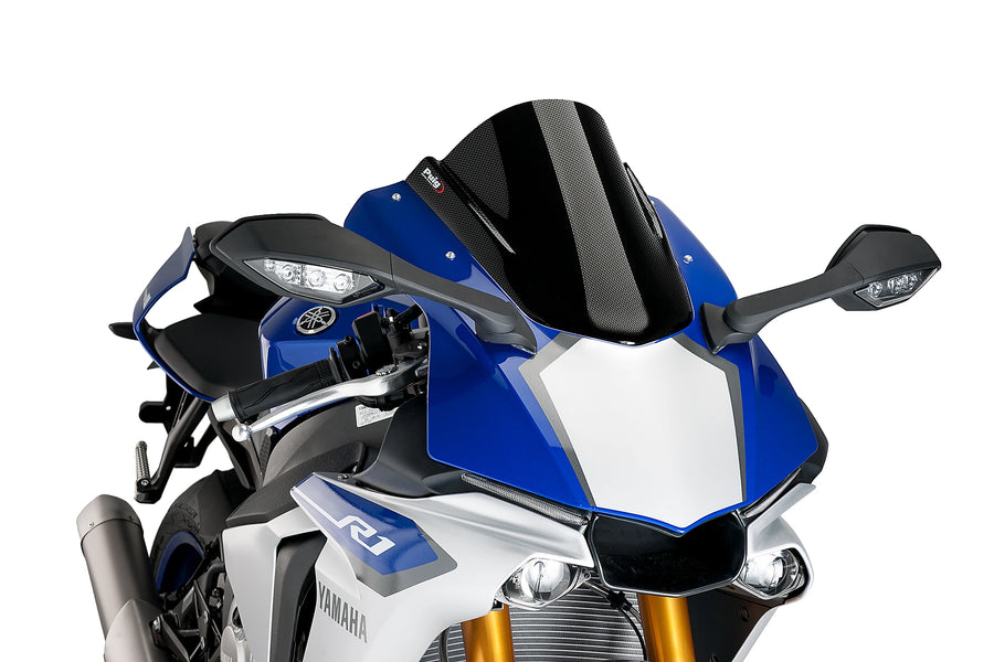 YAMAHA YZF-R1M [2016] - Z-Racing-skärm | Carbon look | PUIG 7648C