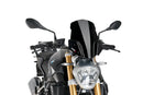 BMW R 1200 R [2018] - Ny generation sportvindruta | Svart | PUIG 7651N
