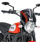 DUCATI SCRAMBLER 800 ICON DARK [2025] – RetroVision Windschild Visier – Schwarz-46