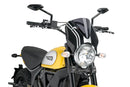 DUCATI SCRAMBLER 800 ICON DARK [2025] – RetroVision Windschild Visier – Getönt-24