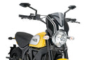DUCATI SCRAMBLER 800 ICON DARK [2025] – RetroVision Windschild Visier – Getönt-5