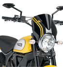 DUCATI SCRAMBLER 800 ICON DARK [2025] – RetroVision Windschild Visier – Schwarz-10