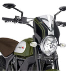 DUCATI SCRAMBLER 800 ICON DARK [2025] – RetroVision Windschild Visier – Schwarz-17