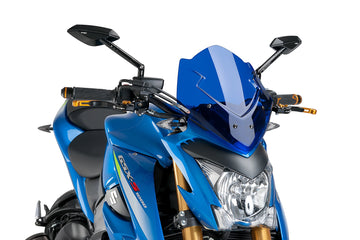 SUZUKI GSX-S 1000 [2020] - New Generation Sport Windschild | Blau | PUIG 7653A