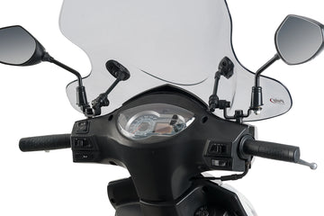 SYM JET4 50R/125 C - PUIG City Touring Windschutzscheibe | Getönt | PUIG 7677H