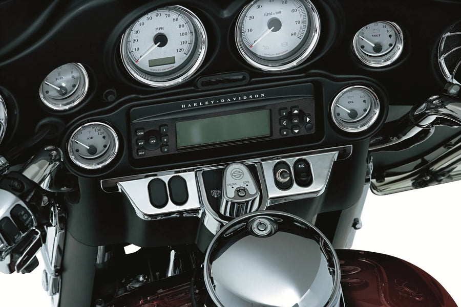 Harley-Davidson Ultra Limited Flhtk [Kuryakyn] -Aperture för att byta konsol