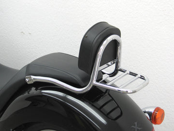 Honda VT 1300 CX (Fury) [2010-2012] - Sissy Bar aus Rohr mit Kissen und Gepäckträger