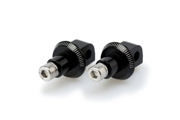 SUZUKI GSX-S 1000 [2025] – Adapter Beifahrer Fußrasten- Gummipad – Schwarz