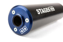 Peugeot XPS-Street EVO2 50 2T AM6 - Auspuff Streetrace 80-90 Blau