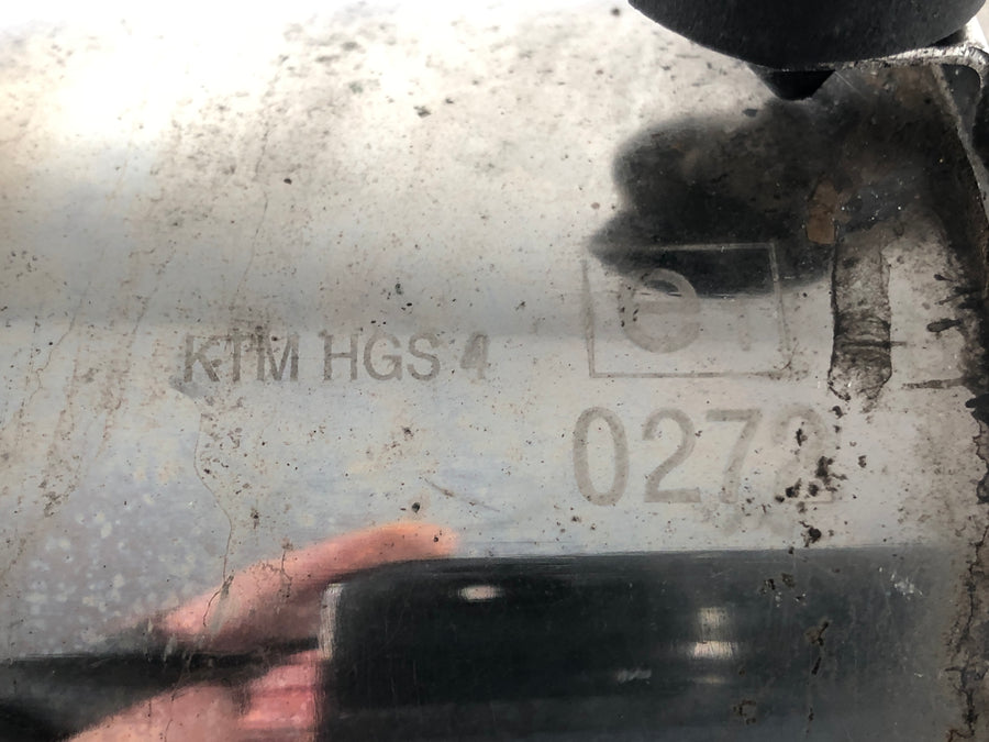 KTM 640 LC4 Prestige [2003] - Auspuff Schalldämpfer