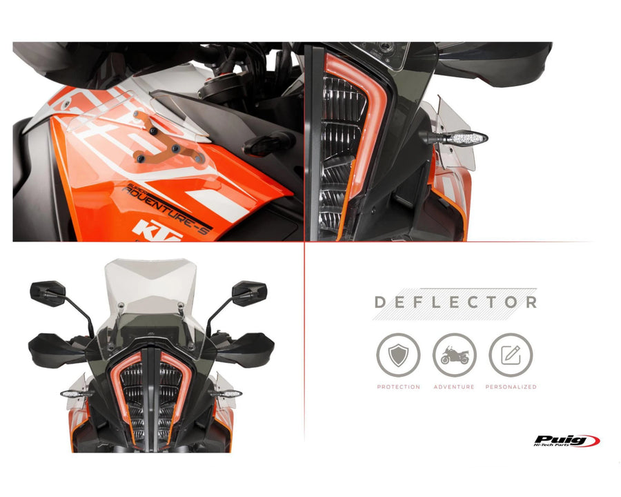 KTM 1290 SUPER ADVENTURE T [2023] – Oberer Deflector – Transparent