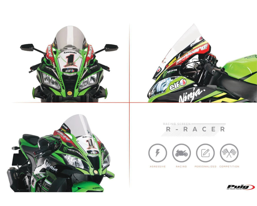 KAWASAKI ZX-10RR NINJA PERFORMANCE [2018] – R-Racer Scheibe – Getönt