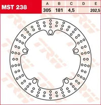 Bmw R 1200 C ABS (0424) [2001-2003, 2005] - Bromsskiva fast rund – bild 7