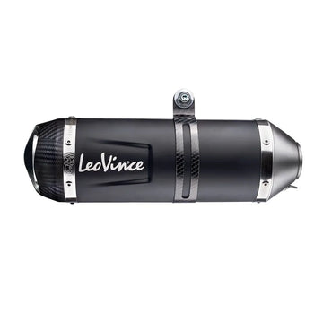 honda cb 125 [LEOVINCE] – LV One Evo Black Edition komplett avgassystem