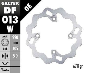 Honda Cb300R Neo Sports Cafe [2021, 2023] - Wave® bromsskiva - bild 2