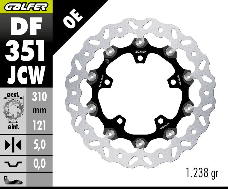 Suzuki Dl 650 V-Strom XT ABS [2026] - BRAKE DISC FLOATECH WAVE – bild 2