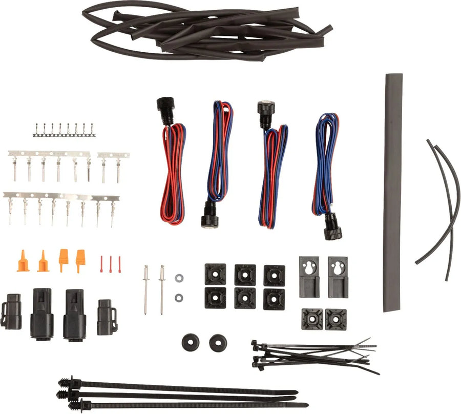harley davidson fxdrs 114 [PAUL YAFFE BAGGER NATION] – Bag Bolts Rücklicht-Kit mit Lightning Bolts
