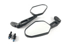 Universal Mirror Diego [Stockvaror] -Abs Black Adapter 2x M8-R E-testad-2