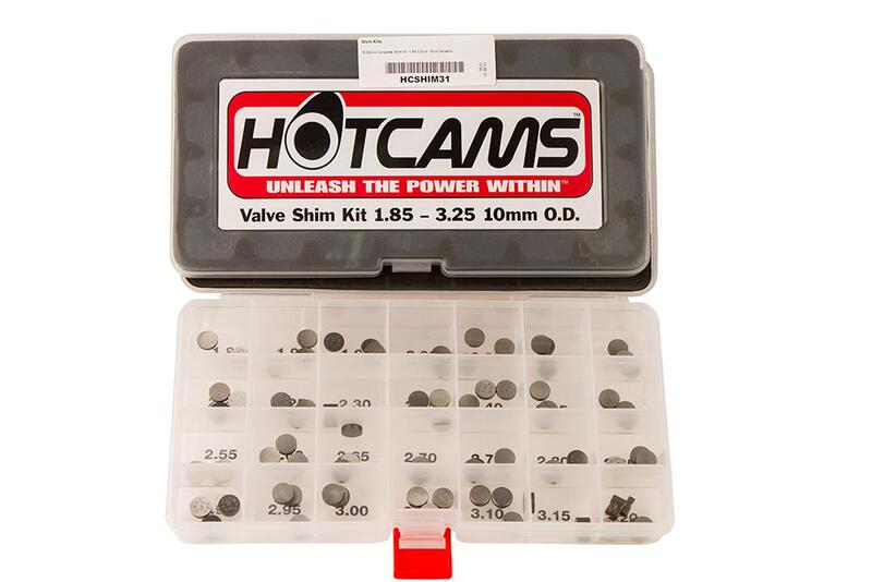 Husaberg Fe 501 [HOT CAMS] - Ventilscheiben Ø10,0x1,85 bis 3,25mm - Set mit 5 Stk.